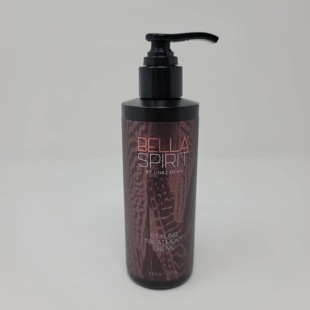 Bella Spirit Chaz Dean Styling Treatment Creme Heat Protectant Anti Frizz 5.5 oz